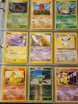 Pokemon Collection Binder Lot of Cards Holo Rare Vintage WoTC Shadowless Etc - Image 1