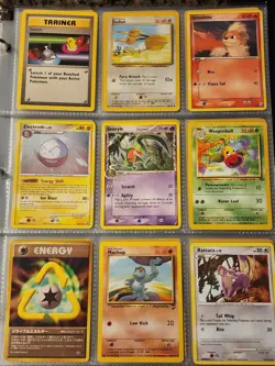 Pokemon Collection Binder Lot of Cards Holo Rare Vintage WoTC Shadowless Etc - Image 4
