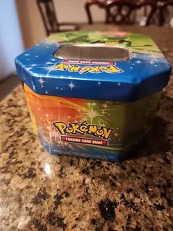 *EMPTY* 2009 POKEMON Diamond And Pearl Rayquaza Collectors Tin Only - Image 4