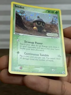 Seedot 61/92 Legend Maker Stamped Reverse Holo Pokemon NM - *Swirl* 🌀 - Image 5