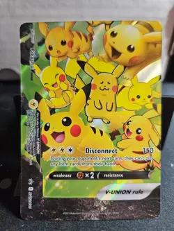 Pokemon Pikachu V-Union Complete Set Near Mint SWSH139 SWSH140 SWSH141 SWSH142 - Image 4