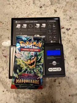 VERY HEAVY!! (22.37g) Pokemon Twilight Masquerade – Factory Sealed Booster Pack - Image 1