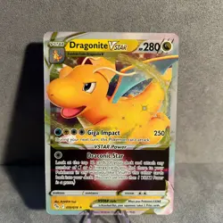 Dragonite VSTAR 050/078 Holo Pokemon GO Pokemon NM - Image 1