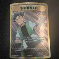 Pokemon Brock's Grit (Full Art) 107/108 Evolutions Holo - Image 1