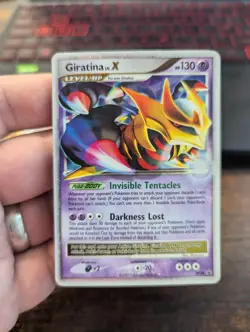 Giratina LV.X DP38 - Diamond & Pearl Black Star Promo (Pokemon) LP - Image 1