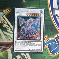 Yugioh! Gungnir, Dragon of the Ice Barrier HA03-EN030 Secret Rare Unlimited NM - Image 1