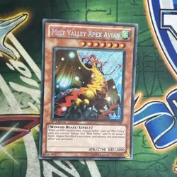 Yugioh! Mist Valley Apex Avian HA02-EN049 Secret Rare 1st Edition NM - Image 1