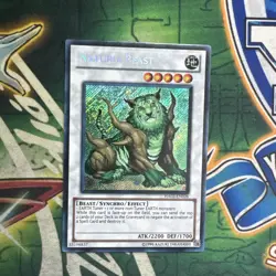 Yugioh! Naturia Beast HA02-EN026 Secret Rare Unlimited NM - Image 1