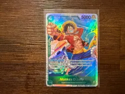 MONKEY D. LUFFY 2025 ONE PIECE PREMIUM BOOSTER SUPER RARE PRB02-005 - Image 1