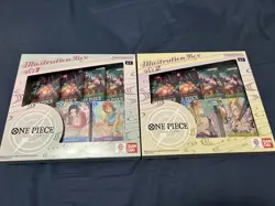 2025 Bandai OP One Piece Illustration Box Vol 1 And Vol 2 Bundle Sealed - Image 1