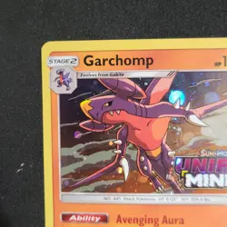 Pokemon Card Garchomp 114/236 - Promo Unified Minds Stamped ENG English NM - Image 2
