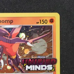 Pokemon Card Garchomp 114/236 - Promo Unified Minds Stamped ENG English NM - Image 3