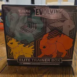 Pokemon Sword & Shield Evolving Skies Elite Trainer Box Booster Sleeves Cards - Image 1