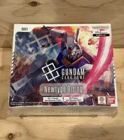 SHIPS NOW🚚 Gundam Card Game Booster Box Newtype Rising GD01 - ENGLISH Sealed - Image 1