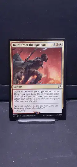 TAUNT FROM THE RAMPART - MTG THE LORD OF THE RINGS: TALES OF MIDDLE-EARTH (LTC) - Image 2