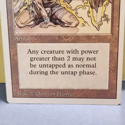 MTG Revised (3rd) Edition (1994): Meekstone (Rare)-Artifact-Excellent condition - Image 2