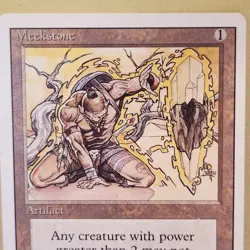 MTG Revised (3rd) Edition (1994): Meekstone (Rare)-Artifact-Excellent condition - Image 3