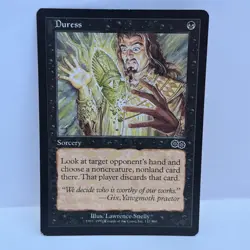 Duress Urza's Saga #132 Magic the Gathering MTG - Image 1