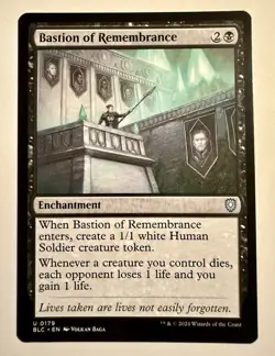 Bastion of Remembrance Commander: Bloomburrow Regular - Image 1