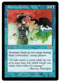 1x Back to Basics - Urza's Saga - MTG Single - Image 1