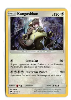 KANGASKHAN 99/149 SUN MOON BASE HOLO RARE POKEMON TCG NM - Image 1