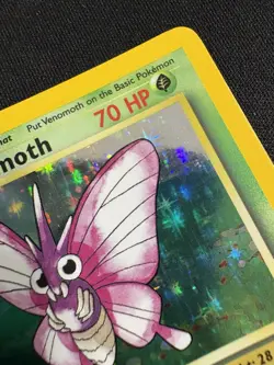 Pokemon Venomoth Jungle 13/64 1st Edition Holo 1999 WOTC TCG Card - LP - Image 4