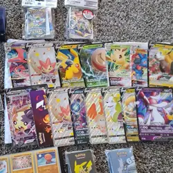 Pokemon TCG Brilliant Stars, Astral Radiance Lot Promo Holo Pikachu Dragonite - Image 4