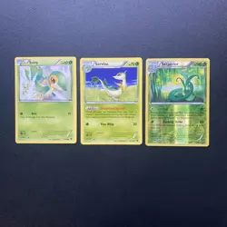 Pokemon TCG - Serperior 7/124 Fates Collide - Snivy Servine - Evo Set - Image 1