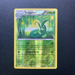 Pokemon TCG - Serperior 7/124 Fates Collide - Snivy Servine - Evo Set - Image 2