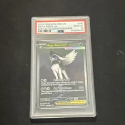 2025 Pokemon Mega Evolution Mega Absol EX Special Illustration Rare PSA 10 - Image 1