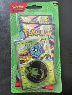 POKEMON TCG Mega Evolution Ascended Heroes Erika’s Tangela 2-Pack Blister - Image 1