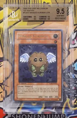 Winged Kuriboh BGS 9.5 Quad Gem YUGIOH TLM-EN005 1st Ed Ultimate Rare Not PSA 10 - Image 1