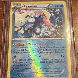 Greninja 41/146 XY Reverse Holo Holo Rare Stage 2 English Pokemon TCG Card - Image 1