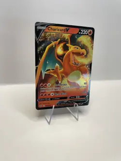 Pokemon TCG Charizard v Crown Zenith Holo Ultra Rare Card 018/159 NM/M Condition - Image 2