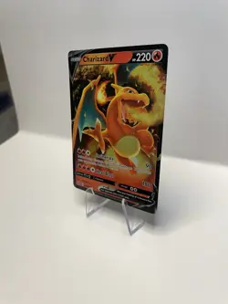 Pokemon TCG Charizard v Crown Zenith Holo Ultra Rare Card 018/159 NM/M Condition - Image 3