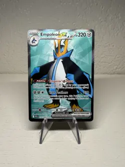 Empoleon ex 114 2025 Pokemon Phantasmal Flames Full Art Ultra Rare Card NM+ - Image 1