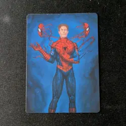 Wizards Art Series Marvel's Spider-Man Secret Identity 6/54 Art Card rk post - Image 1
