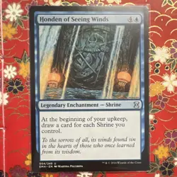 Honden of Seeing Winds Champions of Kamigawa Regular Shrine Blue 69 - Image 1