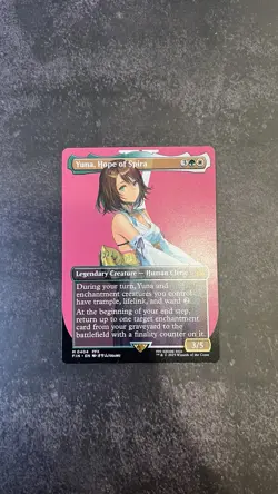 Final Fantasy MTG Yuna, Hope of Spira 404 Mythic Borderless Regular Card - Image 3
