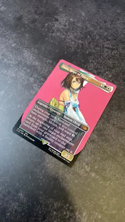 Final Fantasy MTG Yuna, Hope of Spira 404 Mythic Borderless Regular Card - Image 4