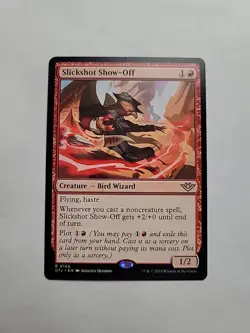 MTG - Slickshot Show-Off Outlaws of Thunder Junction Regular Rare #0146 - Image 1