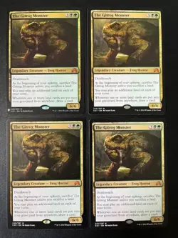 MTG- The Gitrog Monster x4 - Image 1