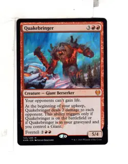 MTG SkeenAB Quakebringer from KHM. NM. - Image 1