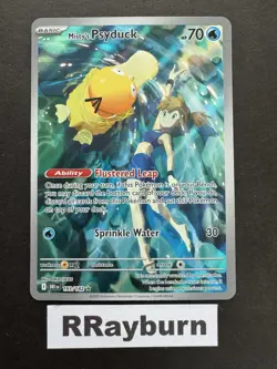 Pokemon Misty's Psyduck 193/182 Sv10: Destined Rivals Illustration Rare Holo - Image 1