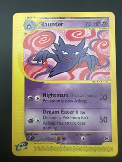 Pokemon TCG Haunter - Expedition Base 80/165 200 Vintage Rare Uncommon WOTC - Image 1