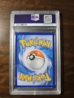 Vaporeon (Cosmos Holo Triple Effect Tins) Holo Pokemon XY Ancient Origins PSA 8 - Image 2
