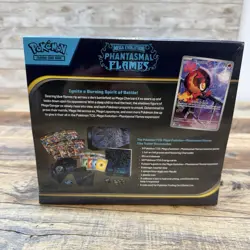 LOT OF 3 POKEMON - PHANTASMAL FLAMES - ETB - FACTORY SEALED! Elite Trainer Box - Image 2