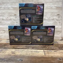 LOT OF 3 POKEMON - PHANTASMAL FLAMES - ETB - FACTORY SEALED! Elite Trainer Box - Image 3