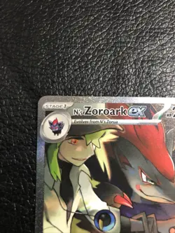 B6 Pokemon TCG N's Zoroark ex - 185/159 - SV09: Journey Together - Image 2