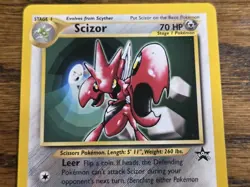 Pokemon Wotc Black Star Promo #33 SCIZOR not played - Image 2